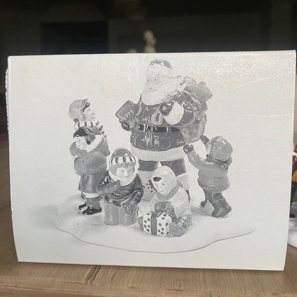 Dept 56 "Santa Comes to Town 1995” Original Snow Village Collection Christmas - Picture 14 of 15